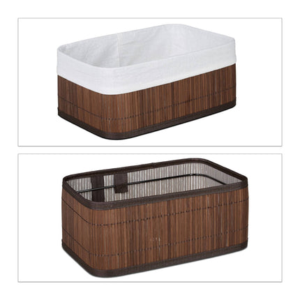 Storage basket bathroom 3 parts