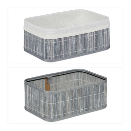 Storage basket bathroom 3 parts