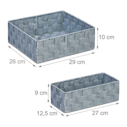 Storage basket set of 4