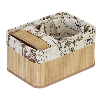 Paniers de rangement - lot de 4