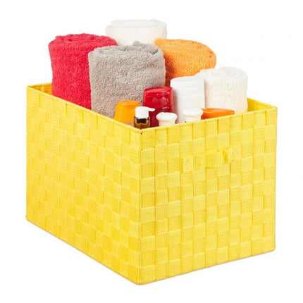 Storage basket with handle