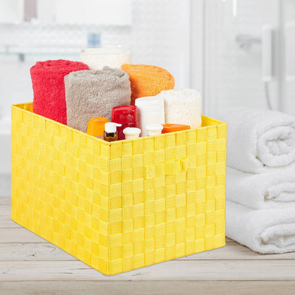 Storage basket with handle