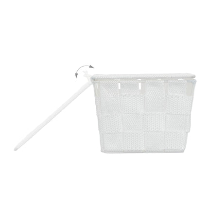 Panier de rangement avec couvercle