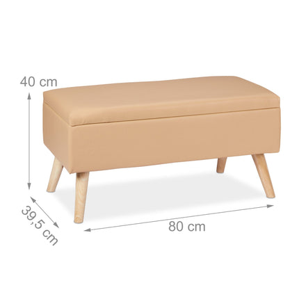 Banc de rangement