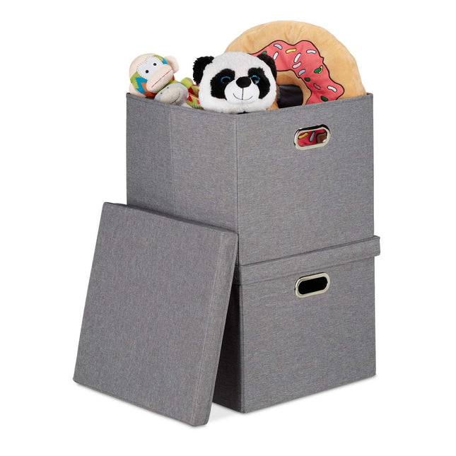 Úložný box čtvercový, sada 2 ks