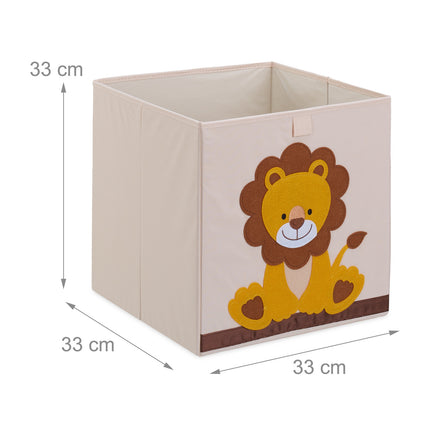 Úložný box s motivem lva