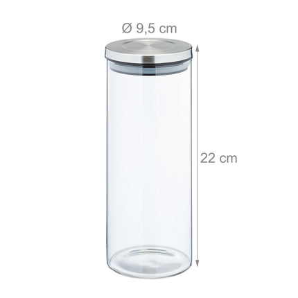 Bocaux de conservation 1,3 l par lot de 4