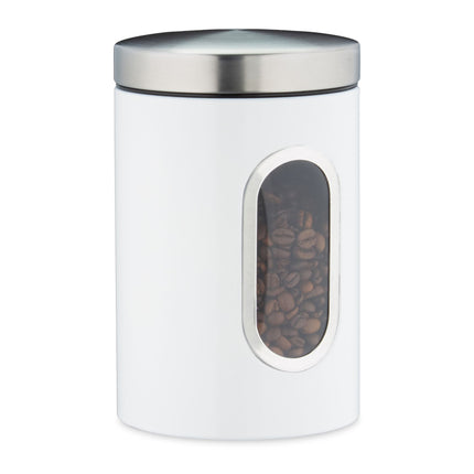 Storage jar with viewing window