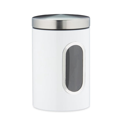 Storage jar with viewing window