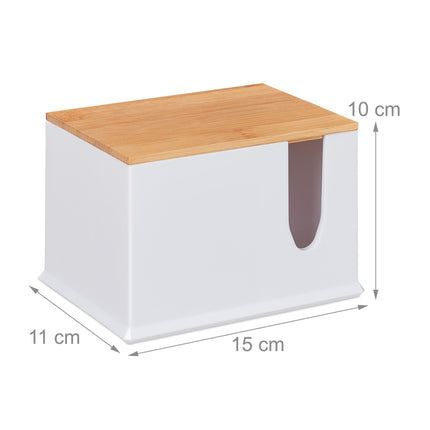 Storage of cotton swabs