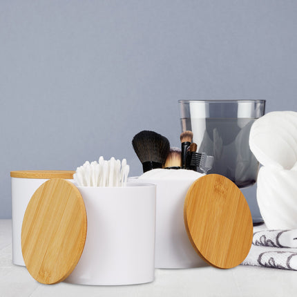 Ensemble de rangement avec 3 cotons-tiges