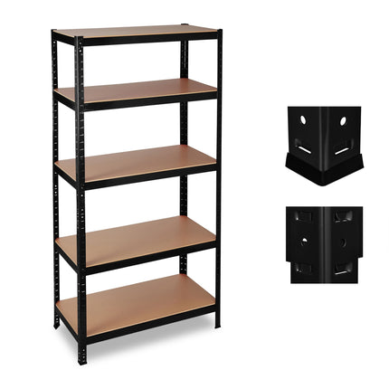 Storage shelf 1325 kg black