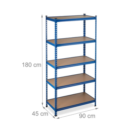 Lagerregal 1325 kg blau