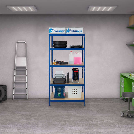 Storage shelf 180x90x60 blue