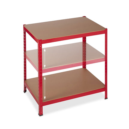 Lagerregal 180x90x60 rot
