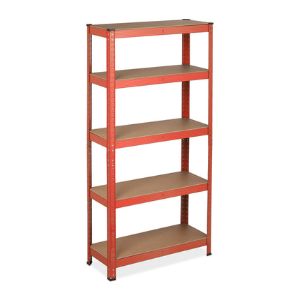Storage shelf red