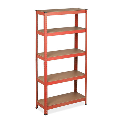 Storage shelf red