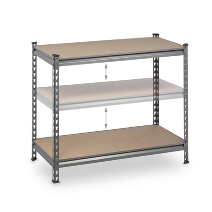 Storage shelf with 4 shelves