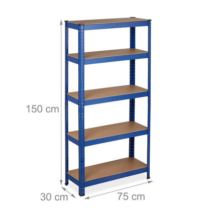 Étagère de rangement à 5 étagères