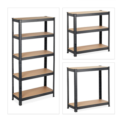 Étagère de rangement à 5 étagères