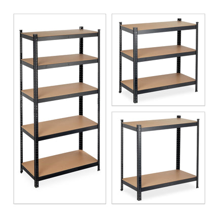 Étagère de rangement à 5 étagères