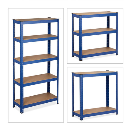 Étagère de rangement à 5 étagères