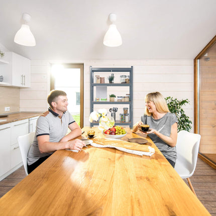 Úložný regál s 5 policemi