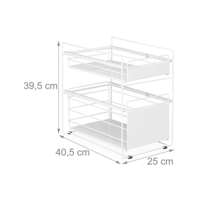 Storage with 2 drawers