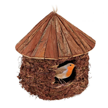 Stroh aus Vogelnest