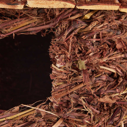 Stroh aus Vogelnest