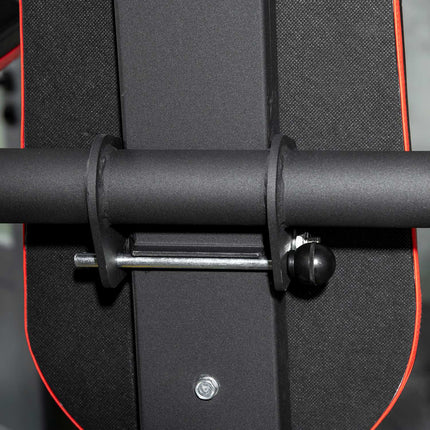 Multifunktionale Dip-Station für Klimmzüge und Bauchmuskeltraining, Stahl