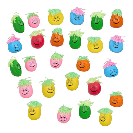 Balle anti-stress 6 cm, lot de 24