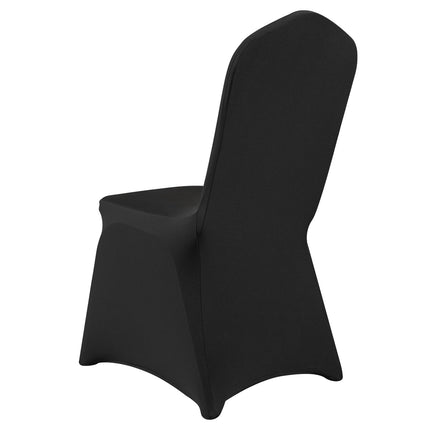 Stretch Spandex Folding Chair Covers, Black, 30 Pack