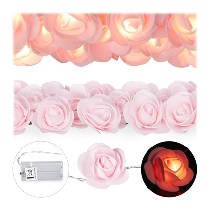 Lichterkette Rosen