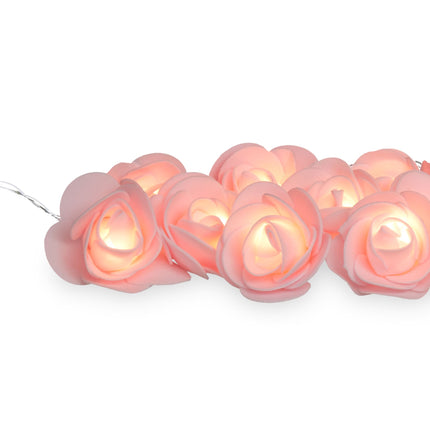 Lichterkette Rosen