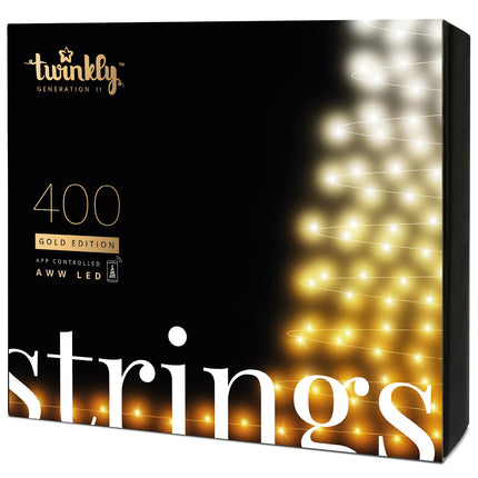 Guirlandes de 400 LED AWW Gen.II Gold Edition