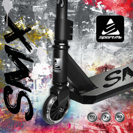 Stunt-Kickbike für Anfänger, 100-mm-Rollen, ABEC-9-Kugellager