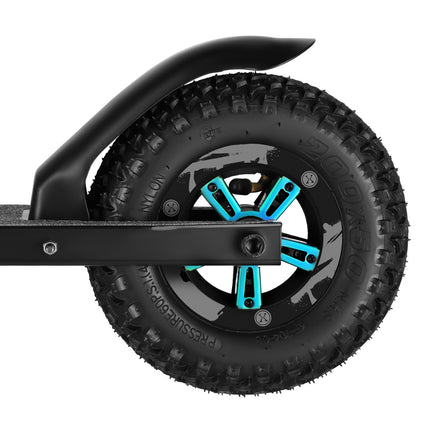 Stunt-Scooter, 195x50 mm Gummiräder, ABEC9