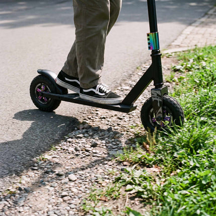 Stunt-Scooter, 195x50 mm Gummiräder, ABEC9