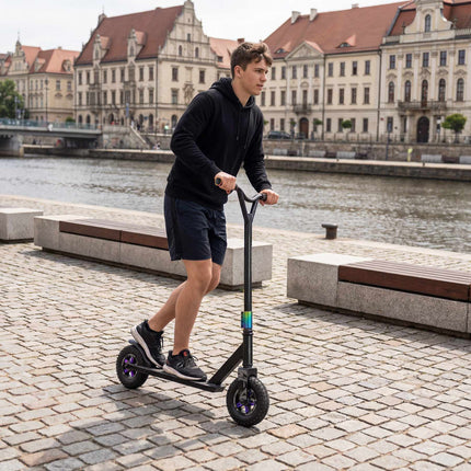 Stunt-Scooter, 195x50 mm Gummiräder, ABEC9