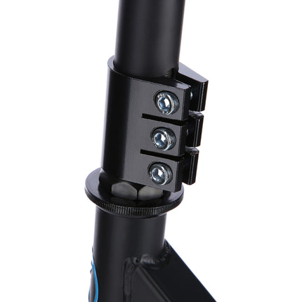 Stunt-Scooter, Schwarz-Türkis, robustes Design