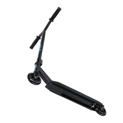 Stunt-Scooter, Schwarz-Türkis, robustes Design