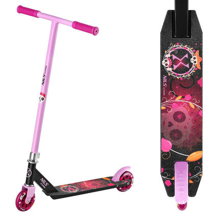 Stunt-Scooter, Stahlrahmen, 110-mm-Räder, ABEC5