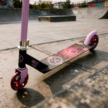 Stunt-Scooter, Stahlrahmen, 110-mm-Räder, ABEC5