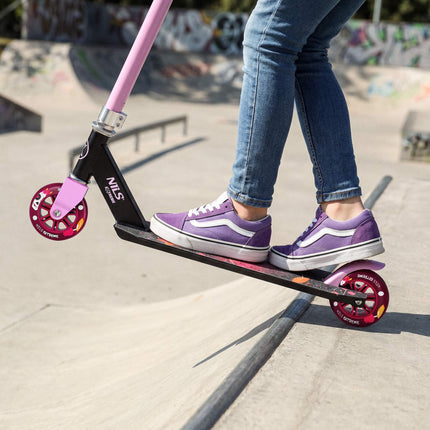 Stunt-Scooter, Stahlrahmen, 110-mm-Räder, ABEC5