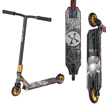 Stunt Scooter für Tricks, ABEC-9 Kugellager, 110mm Rollen