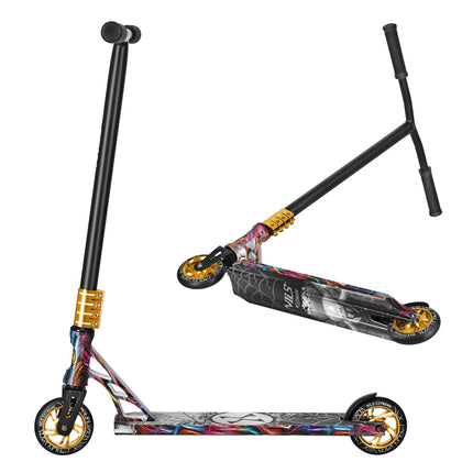 Stunt Scooter für Tricks, ABEC-9 Kugellager, 110mm Rollen