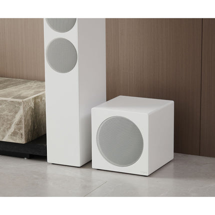 Subwoofer, 8 Zoll, Weiß, Hochleistungs-Audio