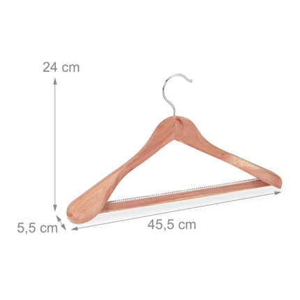 Cintres pour costumes, lot de 16