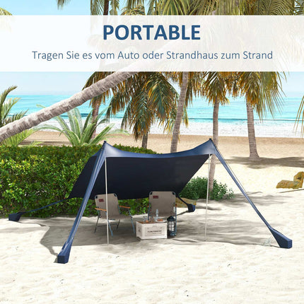 Wasserfester Sonnenschutz mit UV-Schutz für Camping
